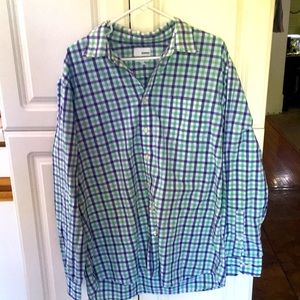 Mens XL long sleeve flannel.  Like new, wore once.